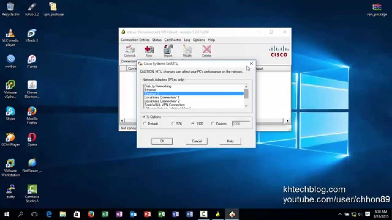 cisco anyconnect vpn client not downloading on windows 10